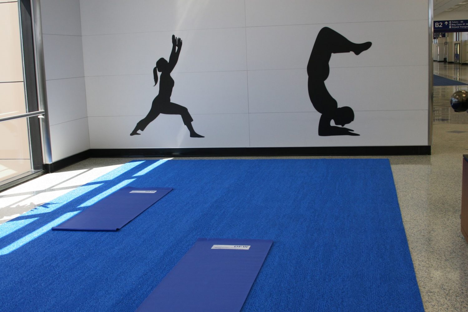 DFW airport adds yoga room | Stuck at the Airport