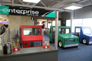 New kids play area at STL Airport has a rental car center