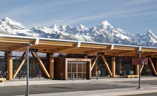 1_Wyoming's Jackson Hole Airport is the only commercial airport entirely in in a national park.