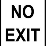 sign-no-exit