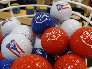 Akron-Canton Airport golfballs