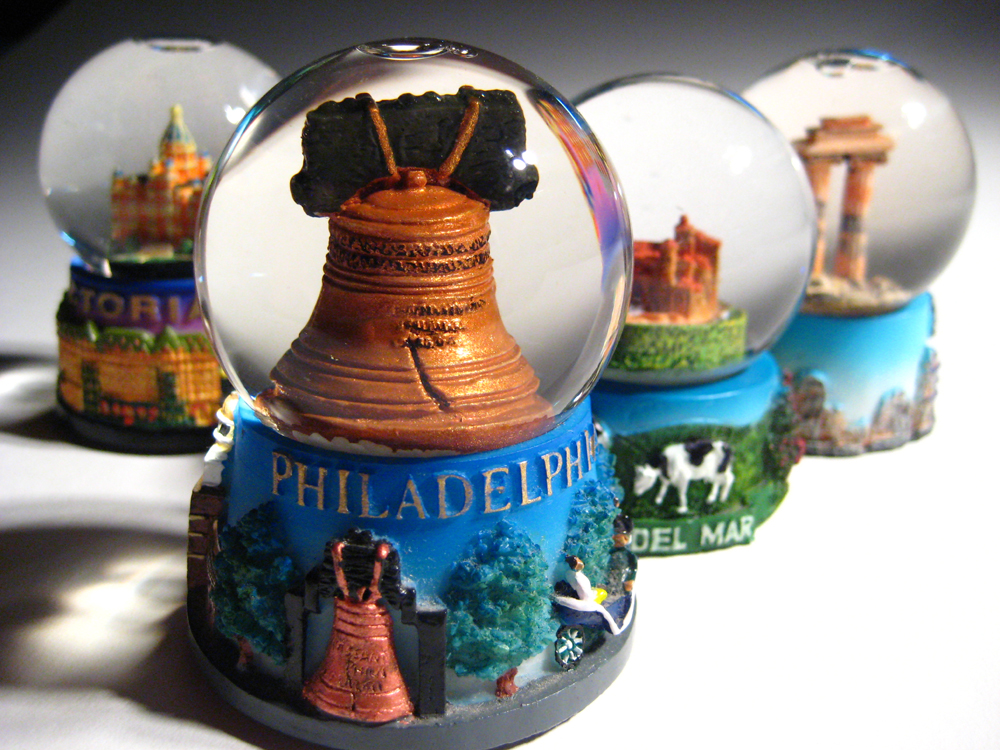 PHL Snowglobes, Collection of Gabriel Martinez and Lee Shirley