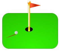 golf-flag-ball