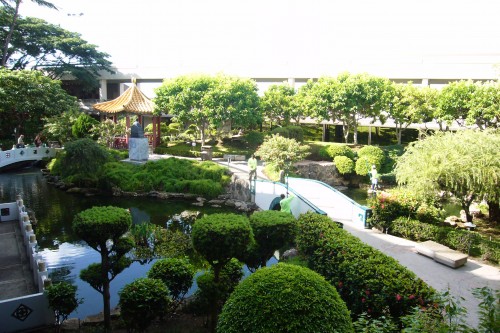 HNL airport - garden
