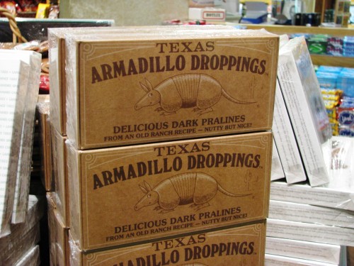 SAN Armadillo droppings