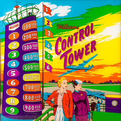 SFO PINBALL CONTROL TOWER