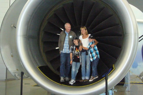 Winsors in the airplane engine