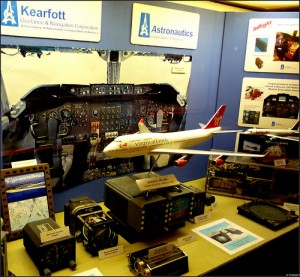 aircraft models displayed at Gallery of Flight Museum in General Mitchell International Airport Milwaukee 