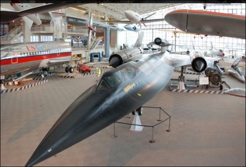 Lockheed Blackbird at Museum of Flight
