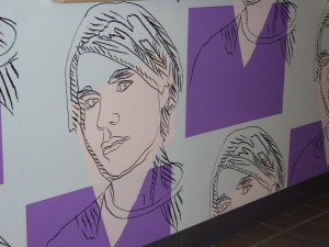 Andy Warhol Wallpaper at PIT 