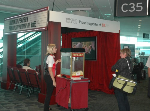 Toronto Pearson TIFF previews at the airport 