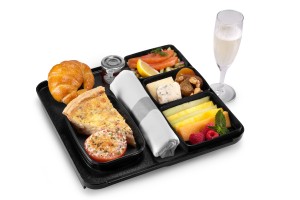 United Airlines brunch 
