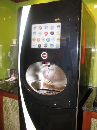Atlanta Airport Coca-Cola freestyle machine
