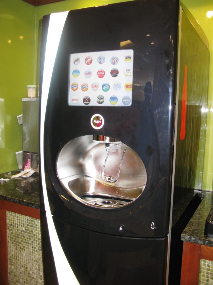 Snack Saturday CocaCola Freestyle machines at Atlanta Airport Stuck