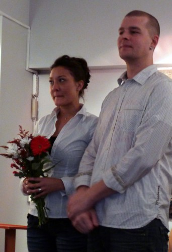 Wedding at Stockholm Airport