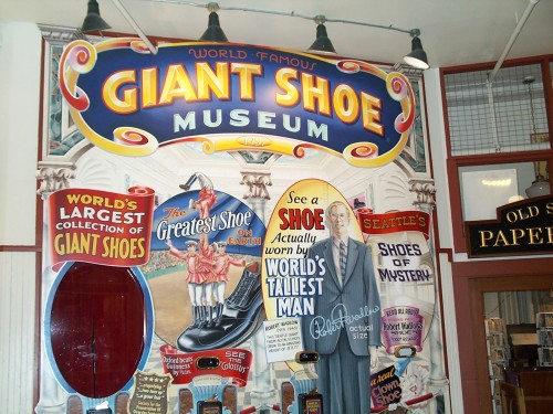 Giant Shoe Museum in Seattle