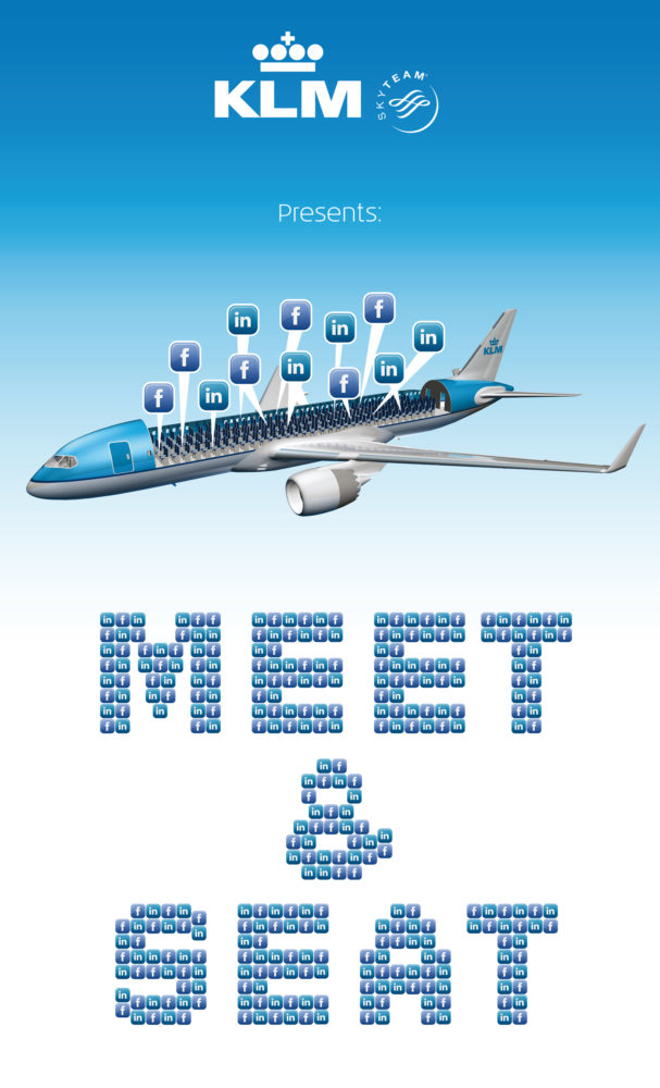 KLM's "Meet & Seat" social networking program - Stuck at the Airport