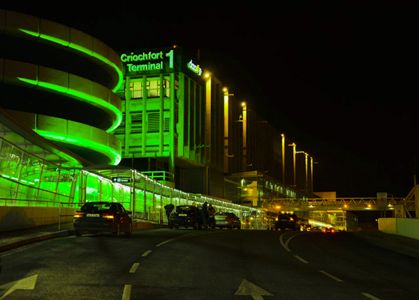 Dublin Airport green