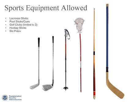TSA_Sports items Permitted