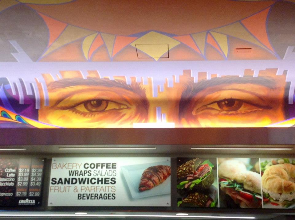 Homeboy Cafe mural  courtesy LAX