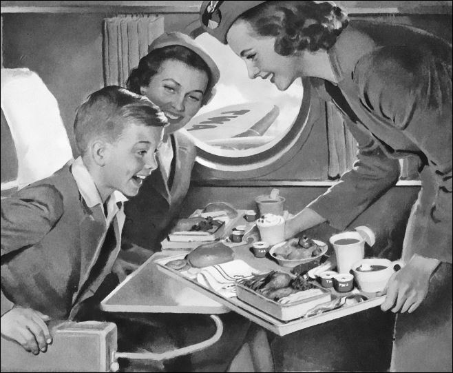 Stewardess vintage