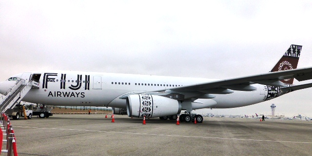Fiji Airways new plane