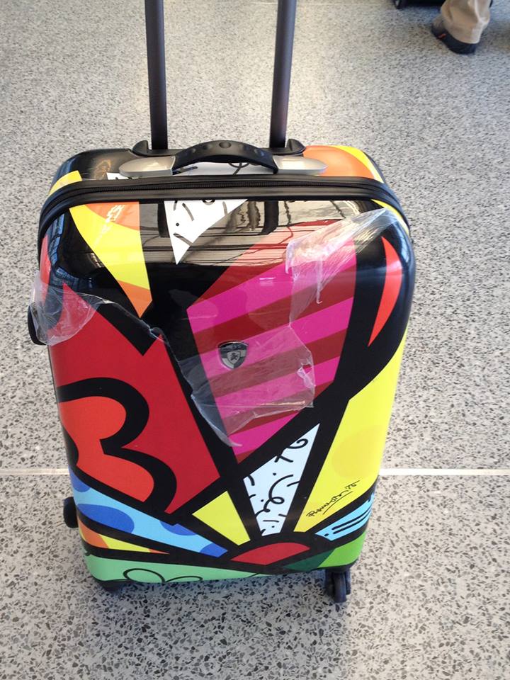 Earlyne's luggage