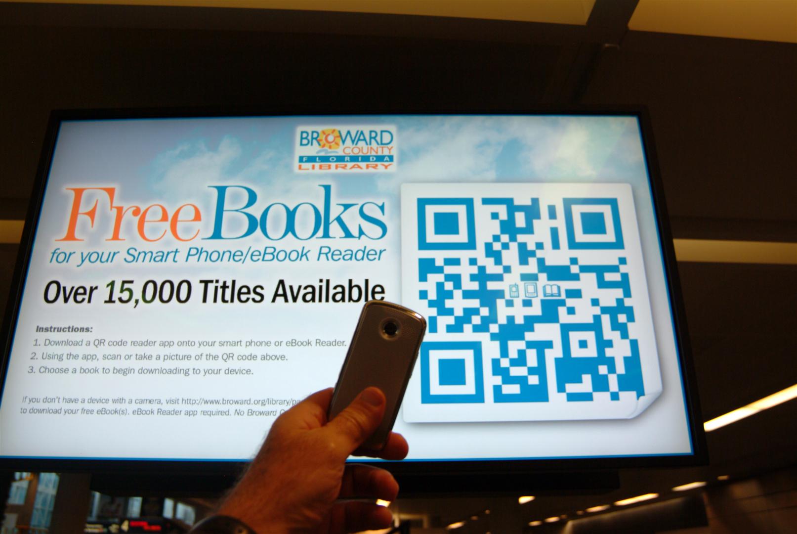 FLL AIRPORT  QRCODE