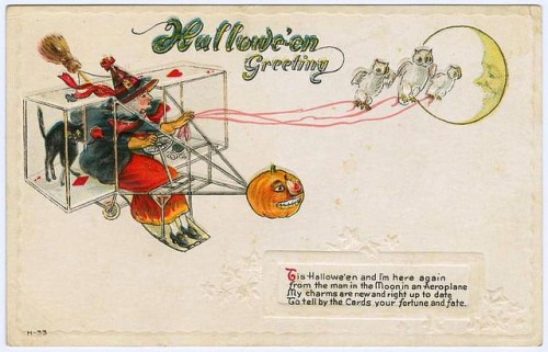 halloween postcard