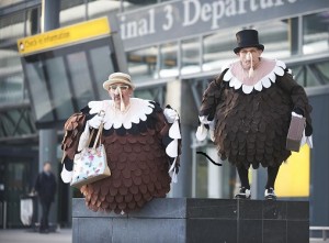 Heathrow turkeys