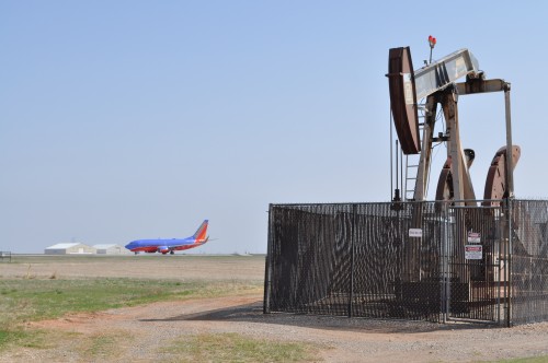 Oklahoma City Airport oil drilling