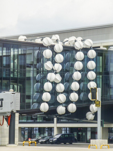 Gadget, by Olaf Nicolaiby, is one of the artpieces comissioned for the BER airport.  (1)