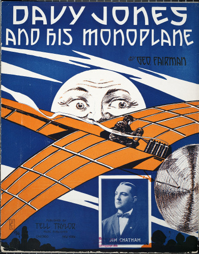 Davy Jone and his monoplane
