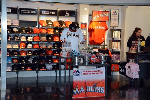 Miami Marlins on X: #Marlins team store is now officially open at Gate D  28 of Miami International Airport:  / X