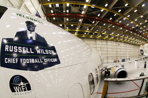 Russell Wilson plane