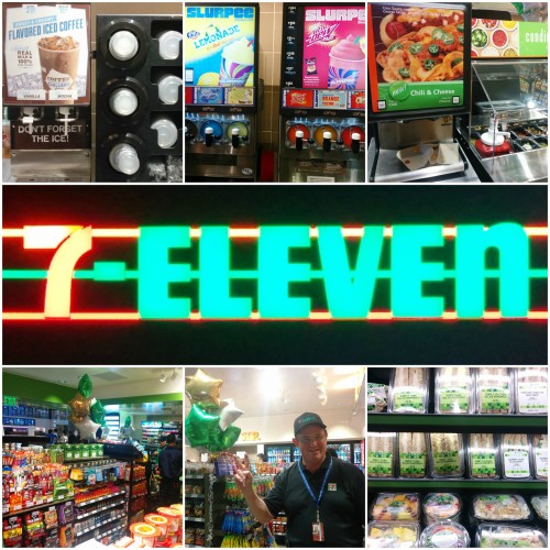 Collage of LAX 7-Eleven images. Courtesy of the airport