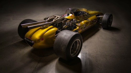 Rolla Vollstedt Indy Car  driven by Len Sutton in the 1965 Indy 500.