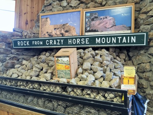 Crazy Horse rocks