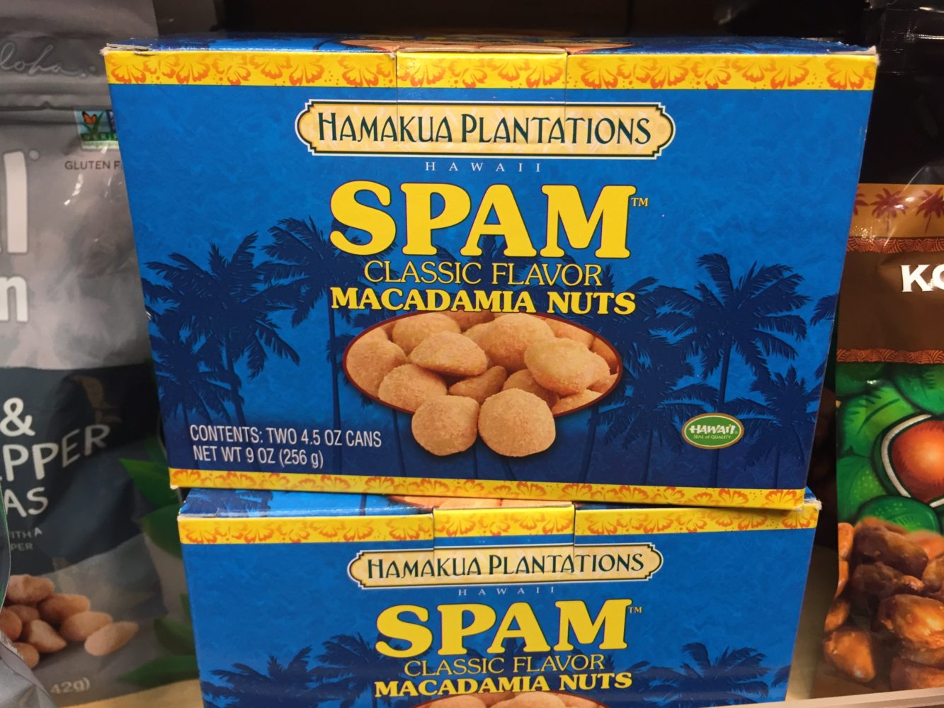 Spam Classic Flavor Macadamia Nuts & Awkward Mondays: Secrets as Revealed  by DVR