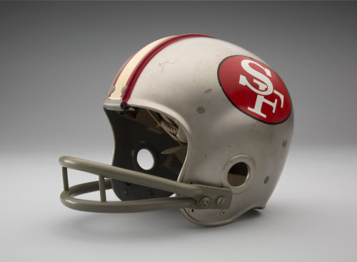 SFO Football helmet museum