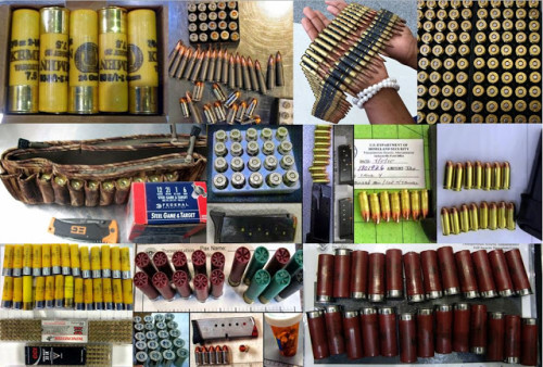 Some of the ammunition TSA found in carry-on bags during 2015