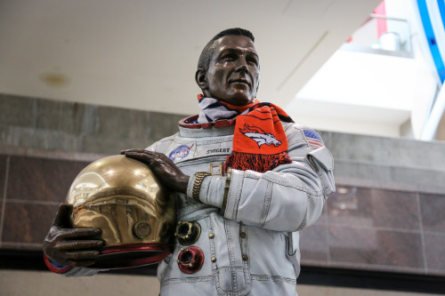 Denver broncos astronaut