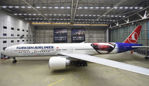 Turkish Airlines - Batman v Superman Special Livery 2
