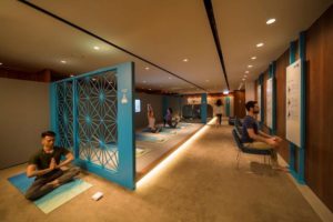Chill out with Cathay Pacific’s yoga/meditation space at Hong Kong Airport