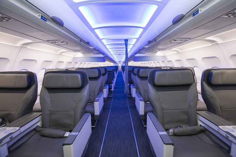 Alaska Airlines Shows Off First Retrofitted Virgin America
