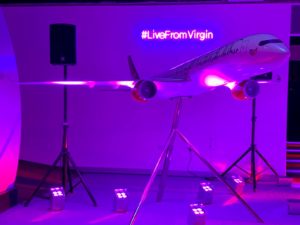 Snaps from Virgin Atlantic A350 cabin reveal