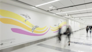 Fresh art at LAX