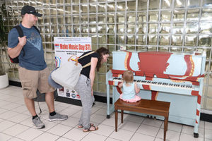 Airport pianos you can play