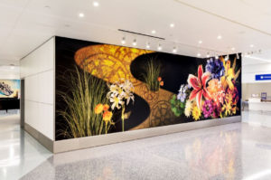 Fresh art at LAX