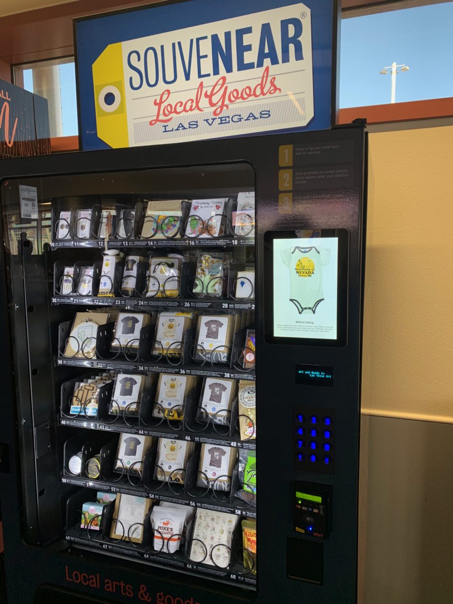 Lego vending machine at the airport in Las Vegas Stuck at the Airport